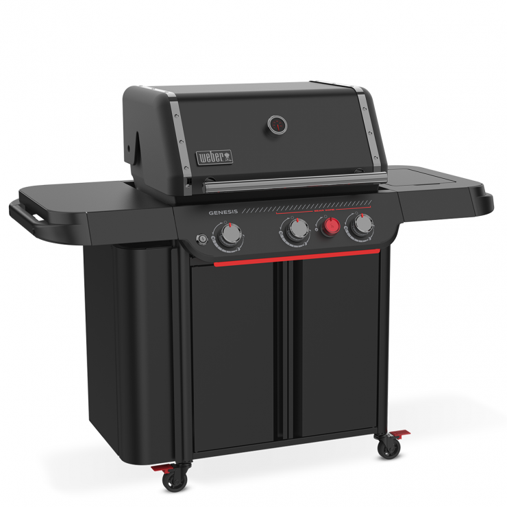Gasgrill Weber Genesis E-330WR, Stealth Edition, inklusive Drehspieß – Bild 6