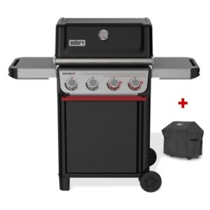 Gasgrill Weber SPIRIT E-425 GBS, Black, inklusive Abdeckhaube