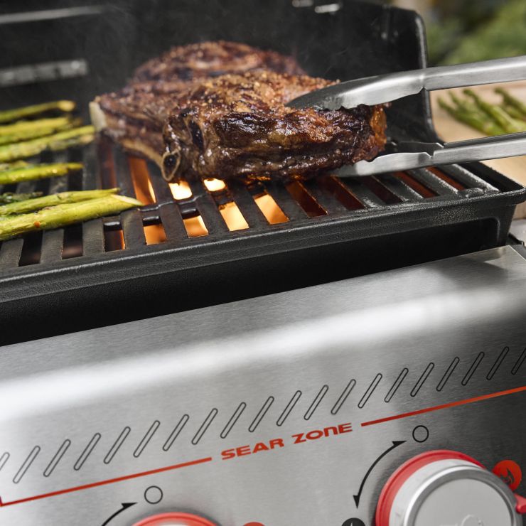 Gasgrill Weber SPIRIT E-425 GBS, Black, inklusive Abdeckhaube – Bild 4