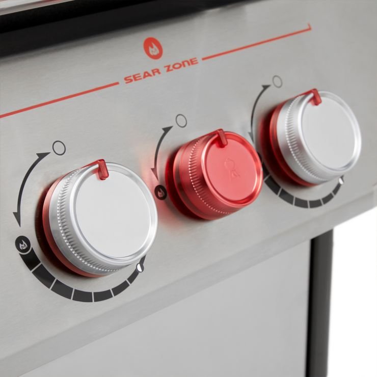 Weber Gasgrill Genesis S-335, Edelstahl – Bild 3