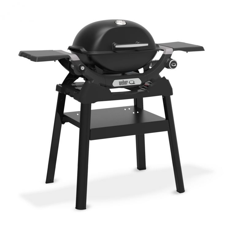 Weber Gasgrill Q 1200N mit Stand, Black – Bild 5