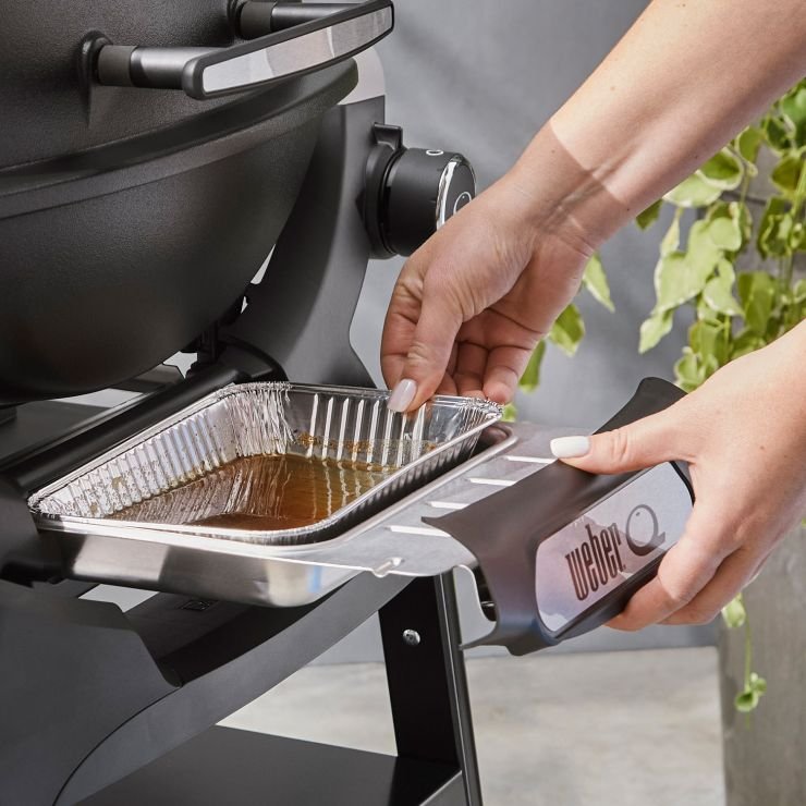 Weber Gasgrill Q 1200N mit Stand, Black – Bild 2