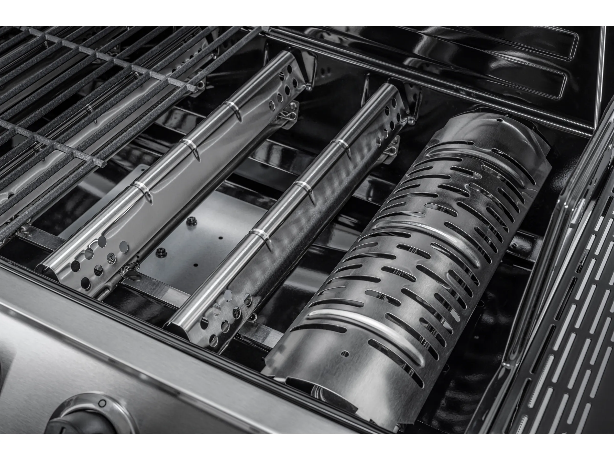 Char-Broil Gasgrill Convective 640 S mit 6 Brennern und Seitenkocher Edelstahl – Bild 4