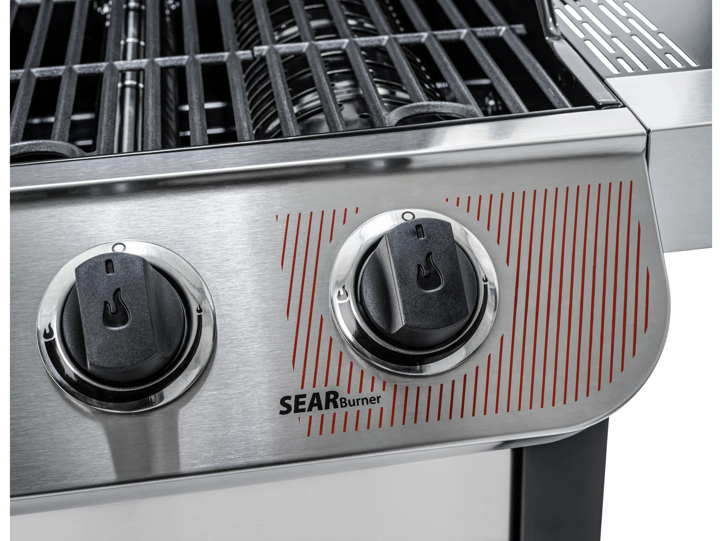 Char-Broil Gasgrill Convective 640 S mit 6 Brennern und Seitenkocher Edelstahl – Bild 3