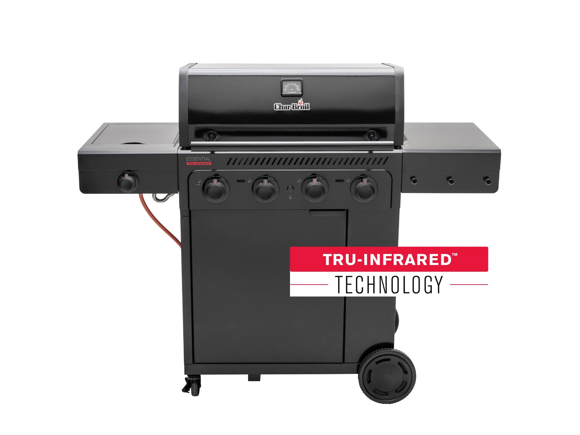 Char-Broil Gasgrill Essential 4 G mit Seitenbrenner und Tru-Infrared Technology – Bild 7