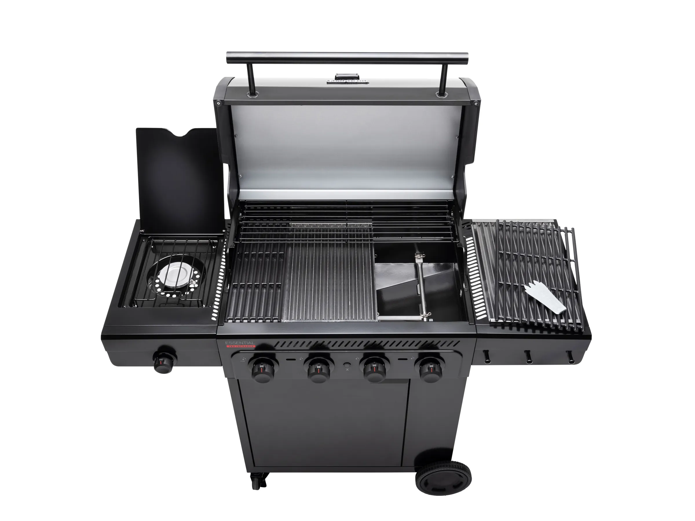 Char-Broil Gasgrill Essential 4 G mit Seitenbrenner und Tru-Infrared Technology – Bild 6