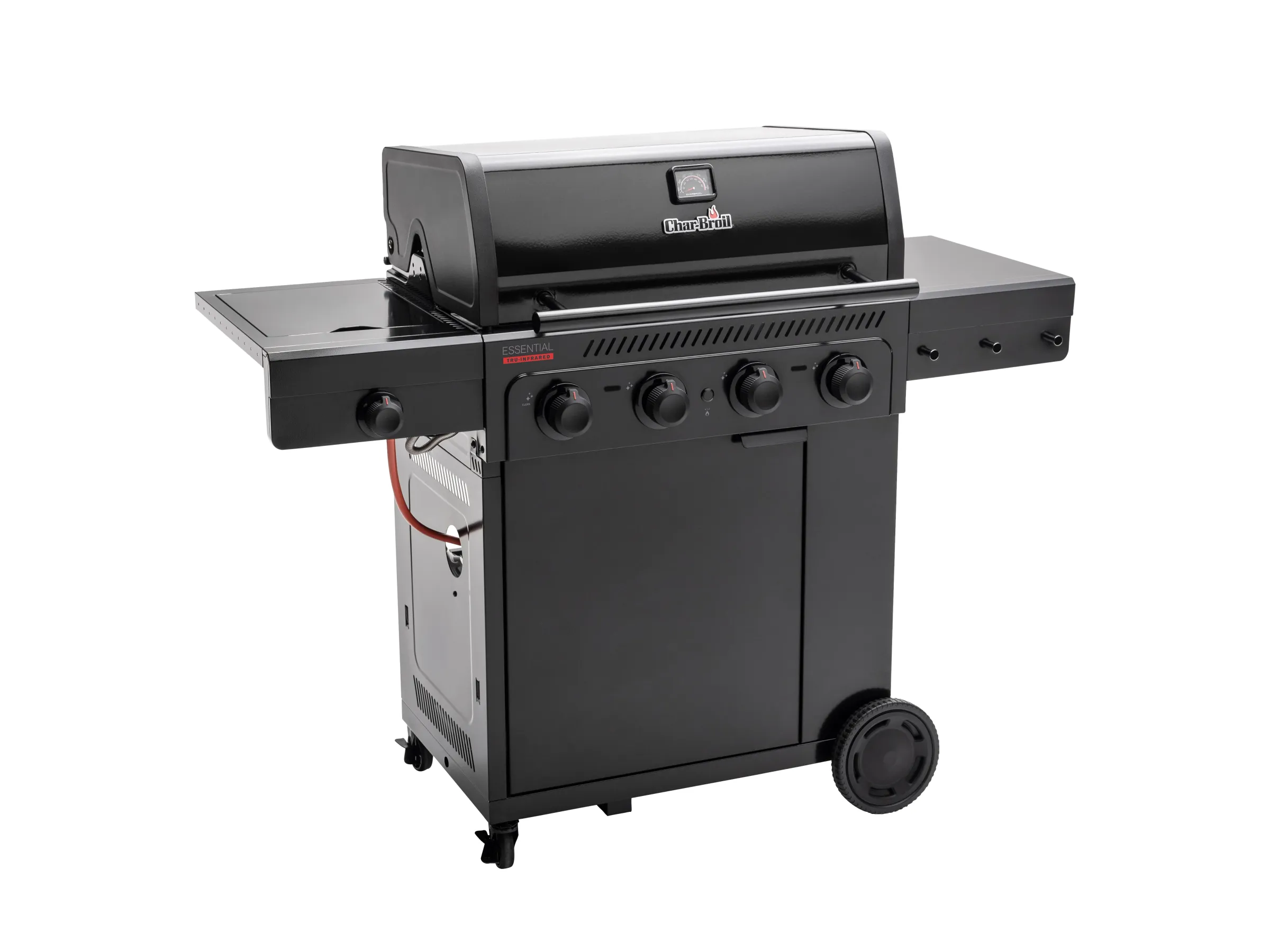 Char-Broil Gasgrill Essential 4 G mit Seitenbrenner und Tru-Infrared Technology – Bild 4