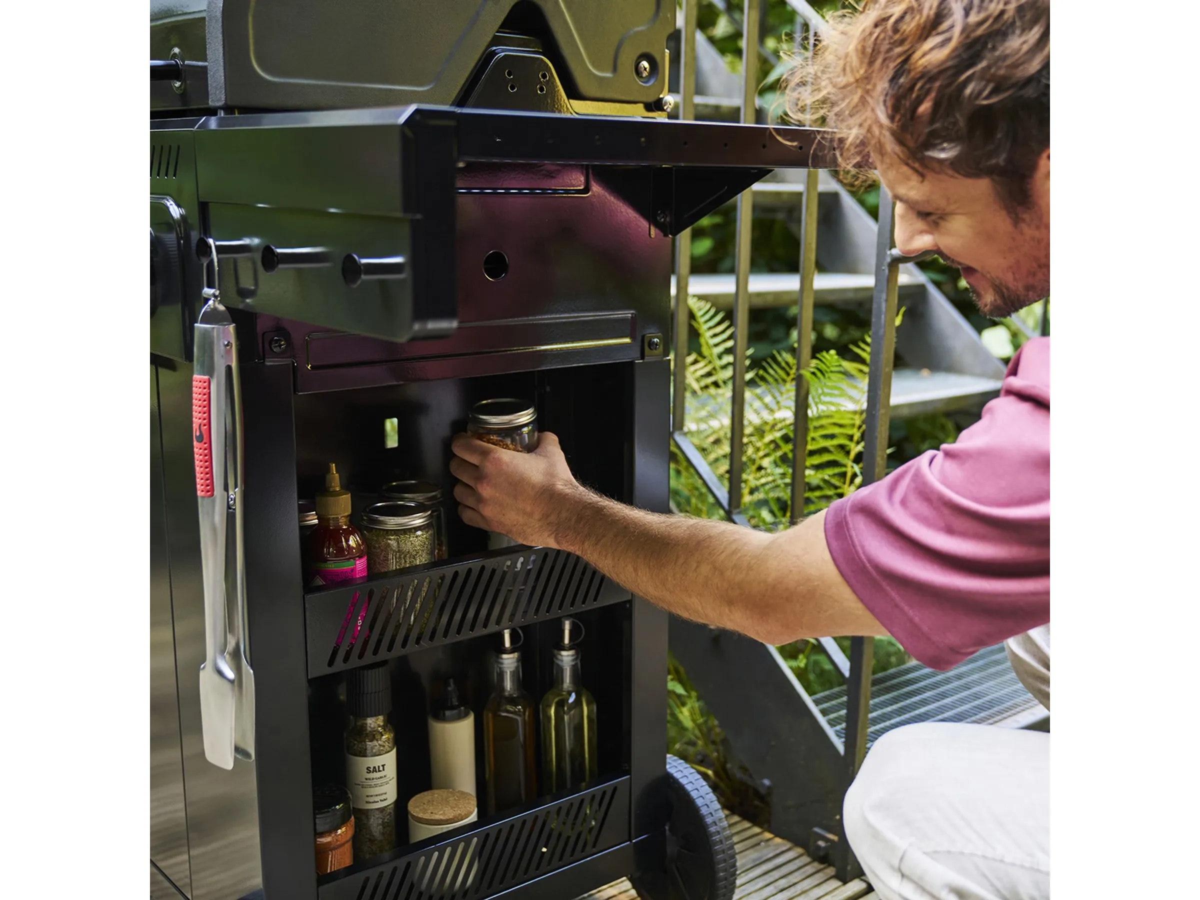 Char-Broil Gasgrill Essential 4 G mit Seitenbrenner und Tru-Infrared Technology – Bild 2