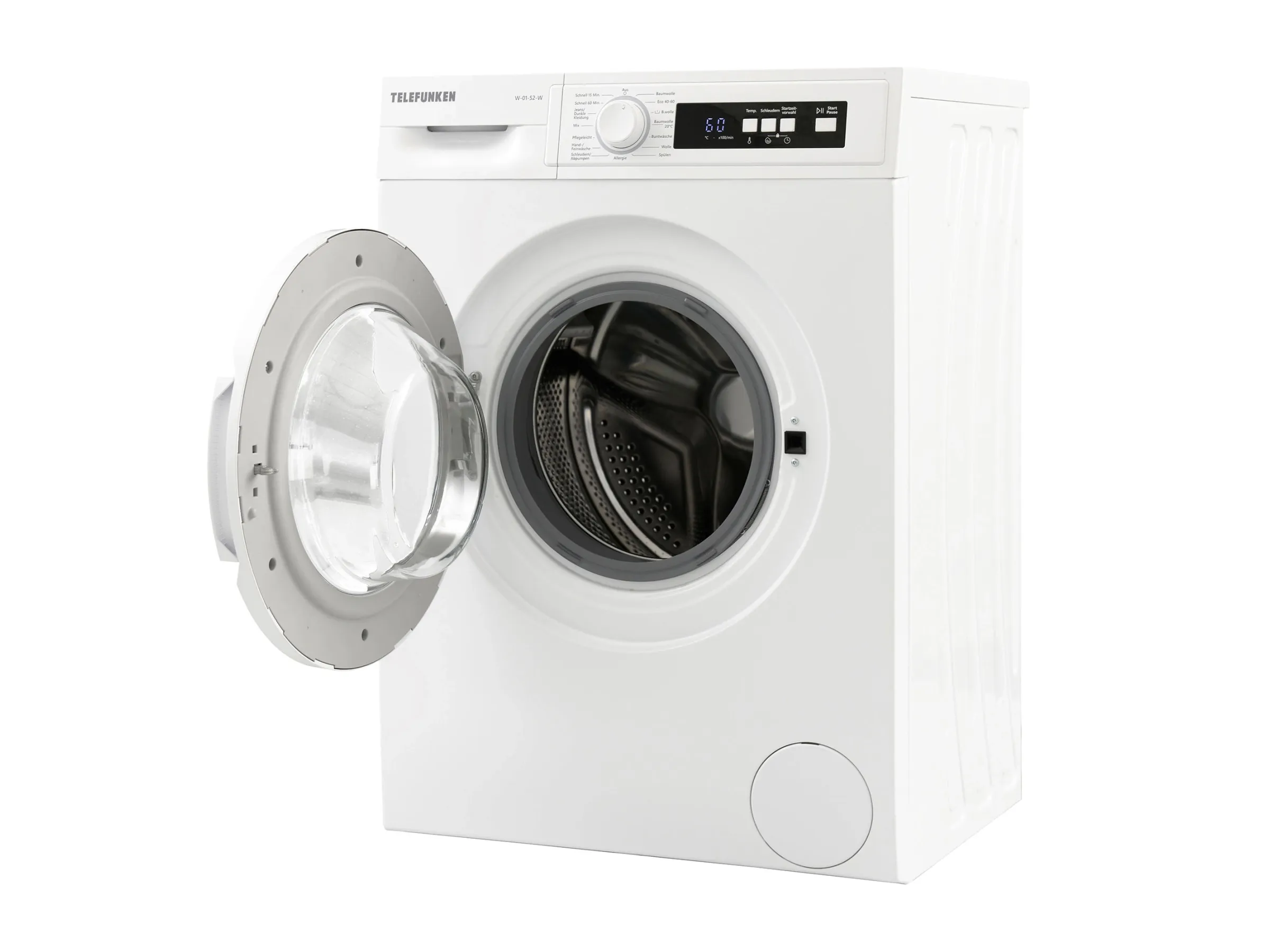 Telefunken Waschmaschine 5kg 1000 U/Min W-01-52-W weiß