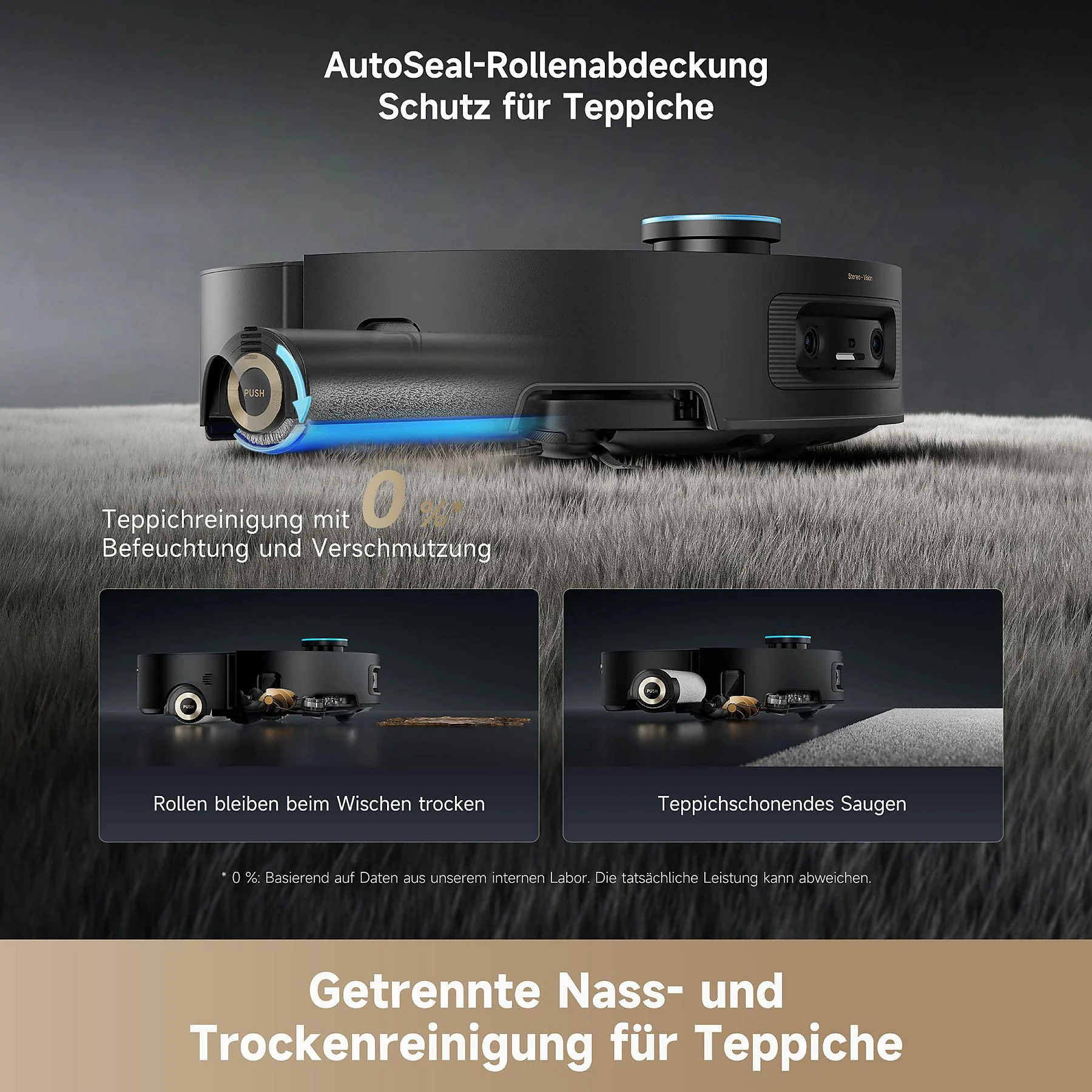 DREAME Aqua10 Ultra Roller Complete Black Saugroboter – Bild 7