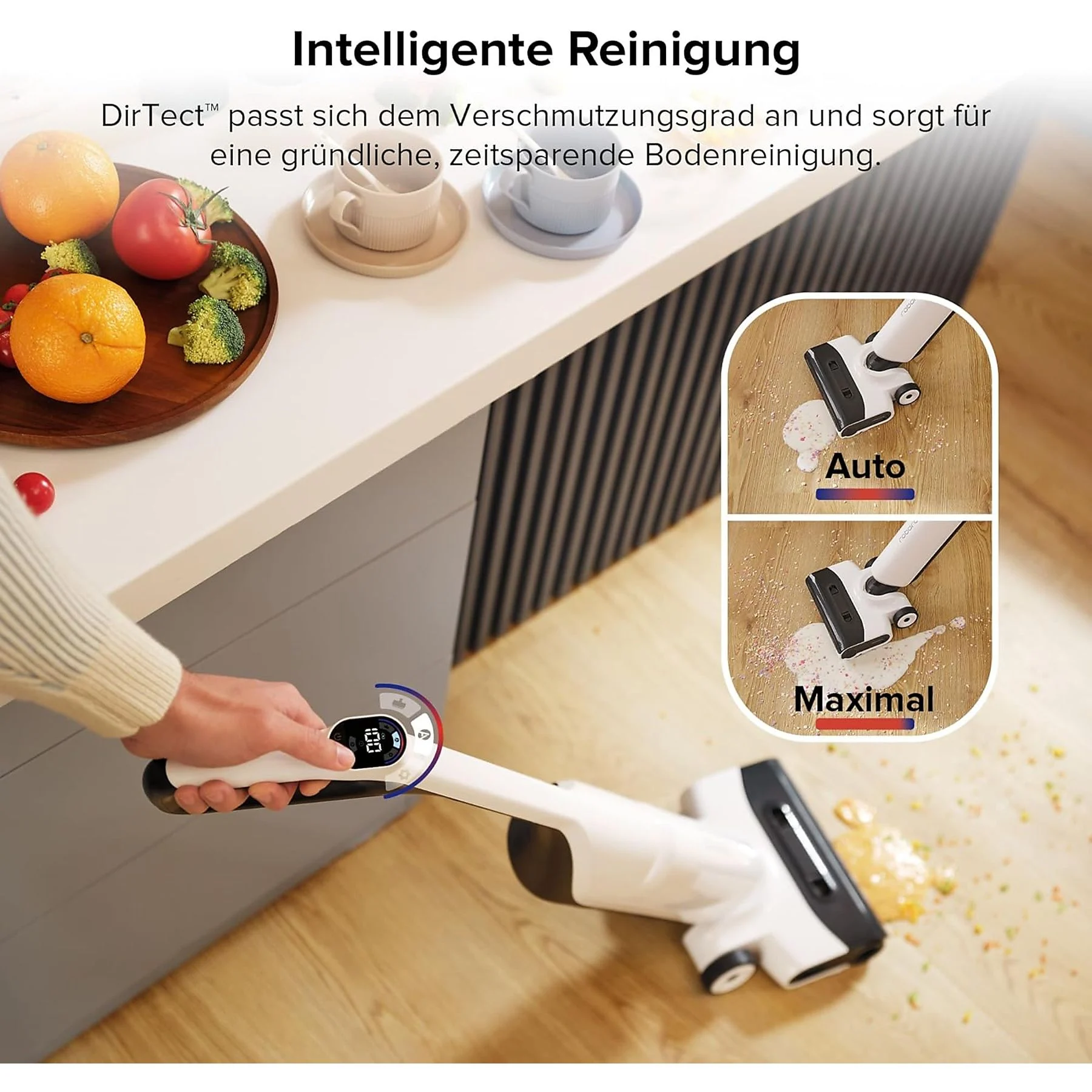 ROBOROCK Flexi Lite Nass Trockensauger,Trocknende,17kPa Nass-Trockensauger, Weiß – Bild 4