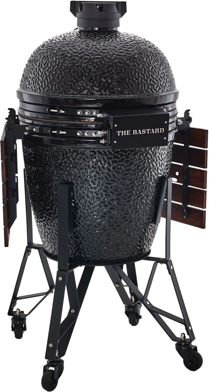 The Bastard Keramikgrill Classic Large - Complete - schwarz glänzend - inkl. YETI ROADIE 24 Kühlbox Navy – Bild 8