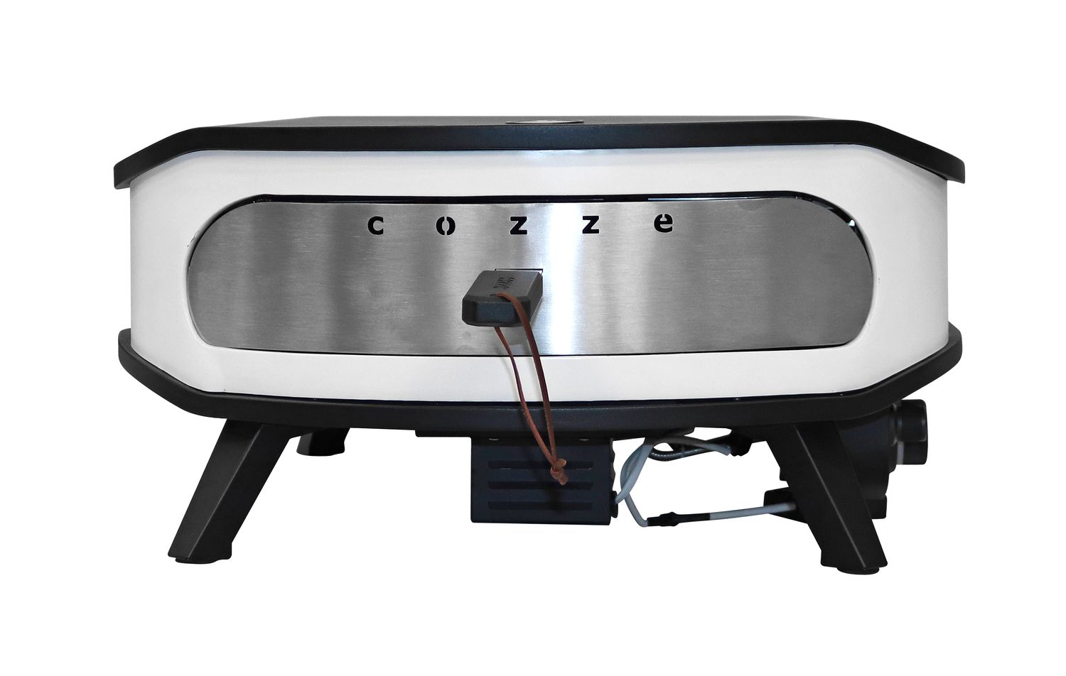 COZZE Pizzaofen Gas 42,5 cm 17" mit rotierendem Pizzastein inkl. Hitzeschild + Pizzaschieber – Bild 7
