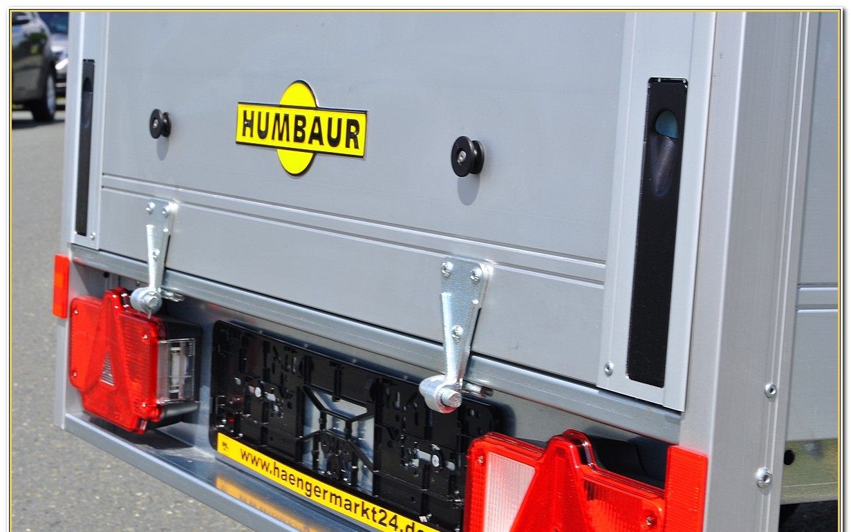 Humbaur Anhänger H752010 Startrailer Planenset – Bild 8