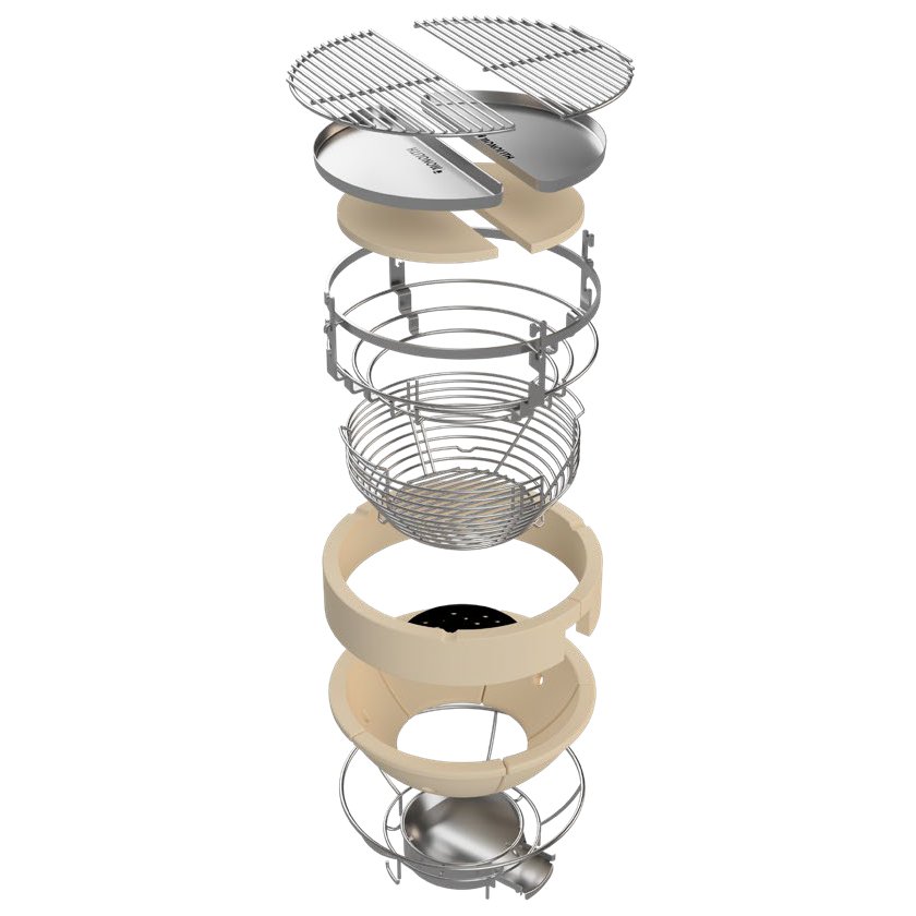 Monolith Grill TWO.55 - OHNE Gestell und Seitentische – Bild 4