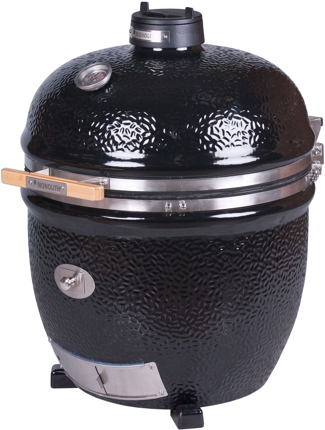 Monolith Grill LeCHEF BBQ GURU - PRO-Serie 2.0 Schwarz - OHNE Gestell und Seitentischen – Bild 3
