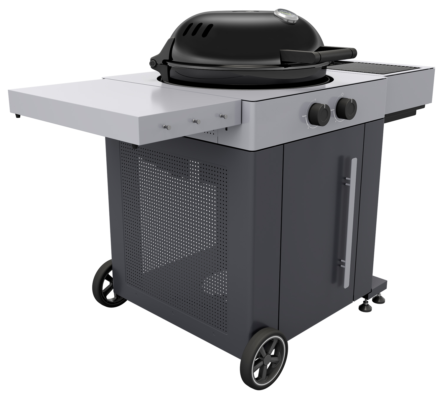 Outdoorchef Gas Kugelgrill Arosa 570 G Grey Steel EVO mit Blazing-/Cooking Zone – Bild 6