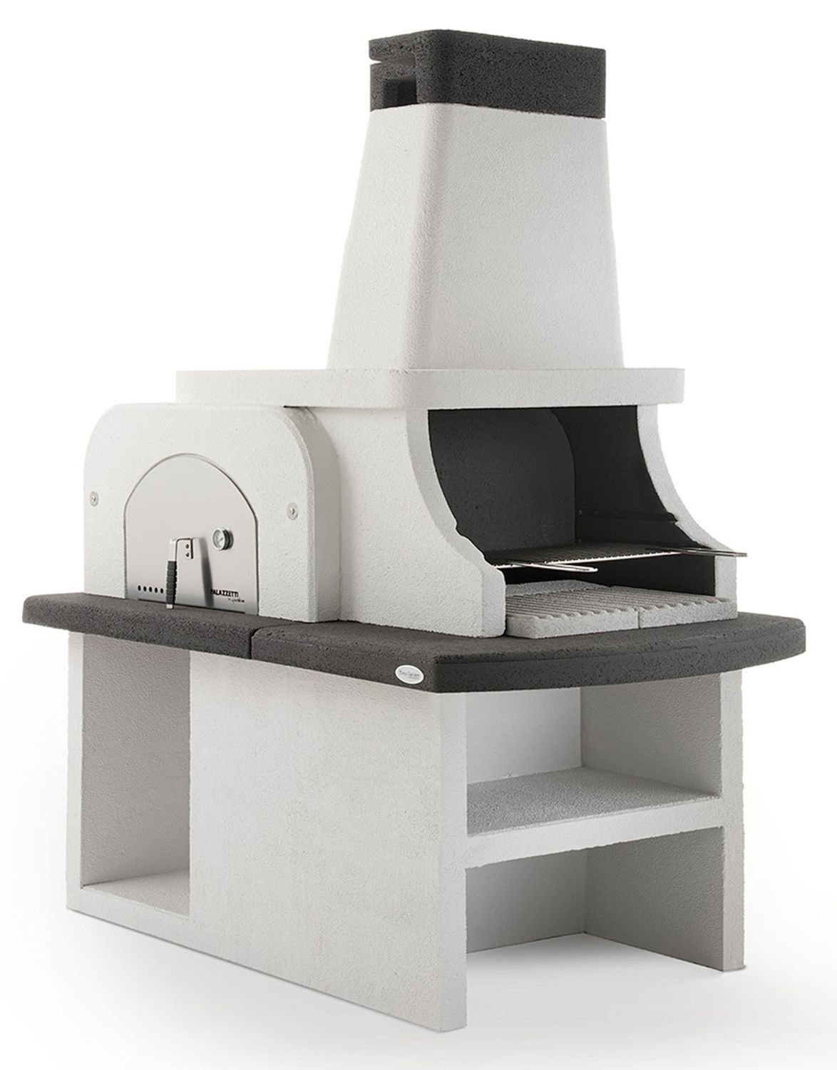 Palazzetti Grillkamin Bastia mit Pizzaofen inkl. Montagematerial – Bild 6
