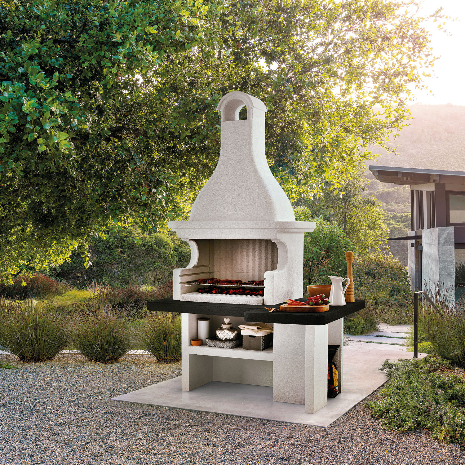 Palazzetti Grillkamin Mauritius inkl. Montagematerial – Bild 4