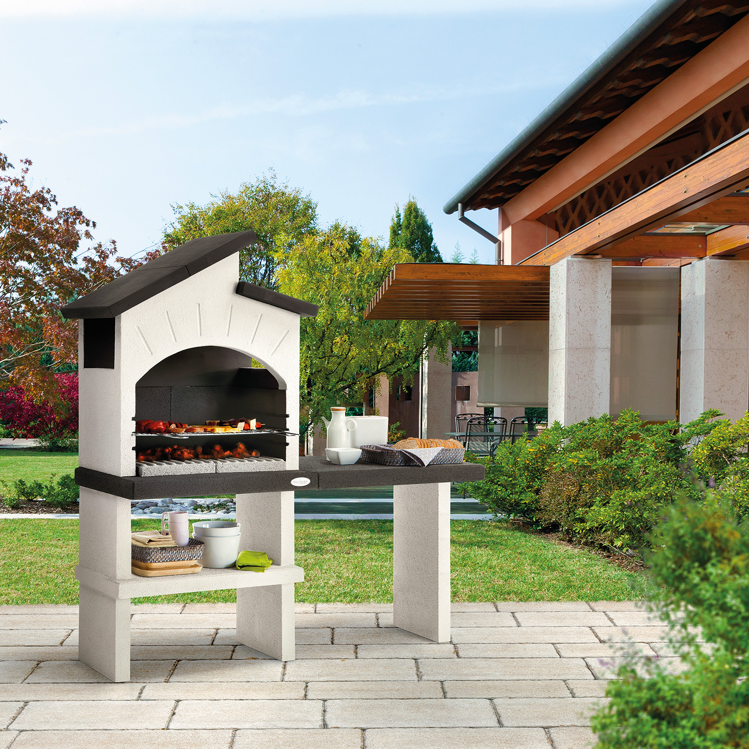 Palazzetti Grillkamin Ravello inkl. Montagematerial – Bild 2