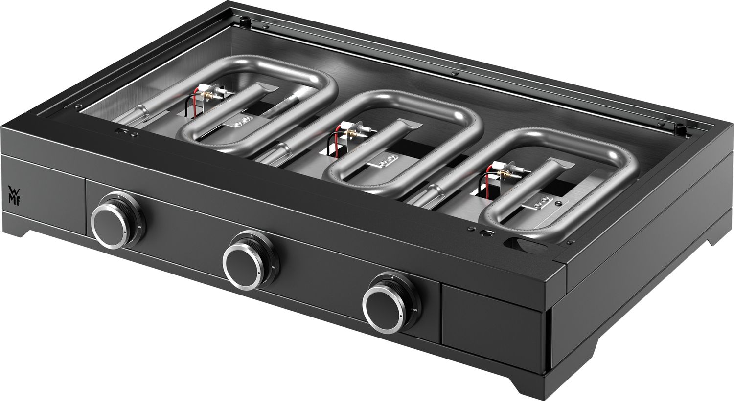 WMF Plancha Grill Gas Edition One 75 cm inkl. Planchadeckel und Abdeckhaube – Bild 7