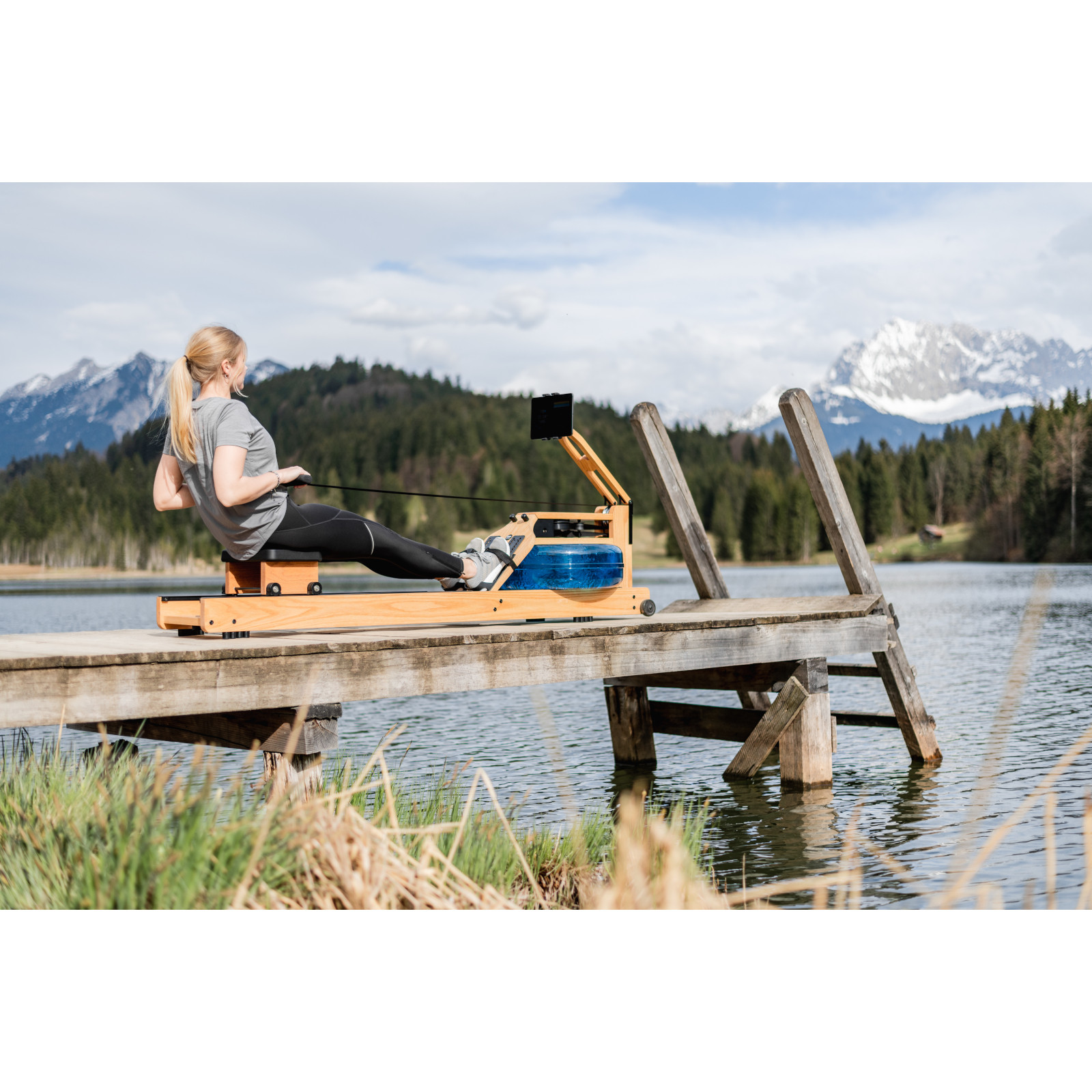 WaterRower Rudergerät Esche Natur – Bild 2