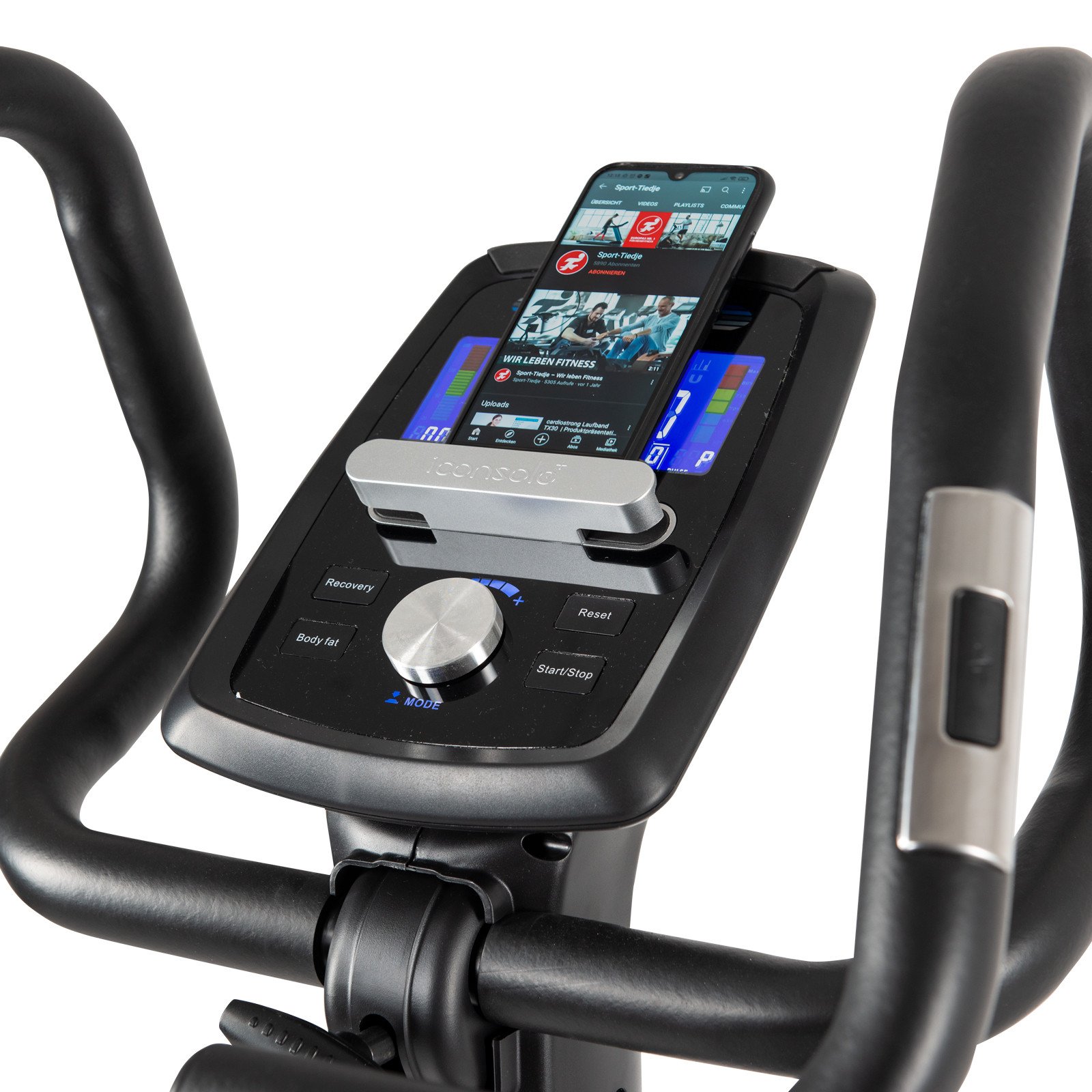 Cardiostrong Ergometer BX30 Plus — Leiser Heimtrainer mit App-Kompatibilität (Kinomap, Zwift), 9 kg Schwungmasse, 10–350 Watt Leistung und Multigrip-Lenker – Bild 6