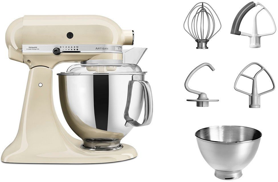 KITCHENAID Küchenmaschine Küchenmaschine 5KSM175PSEAC ALMOND CREAM – Bild 2