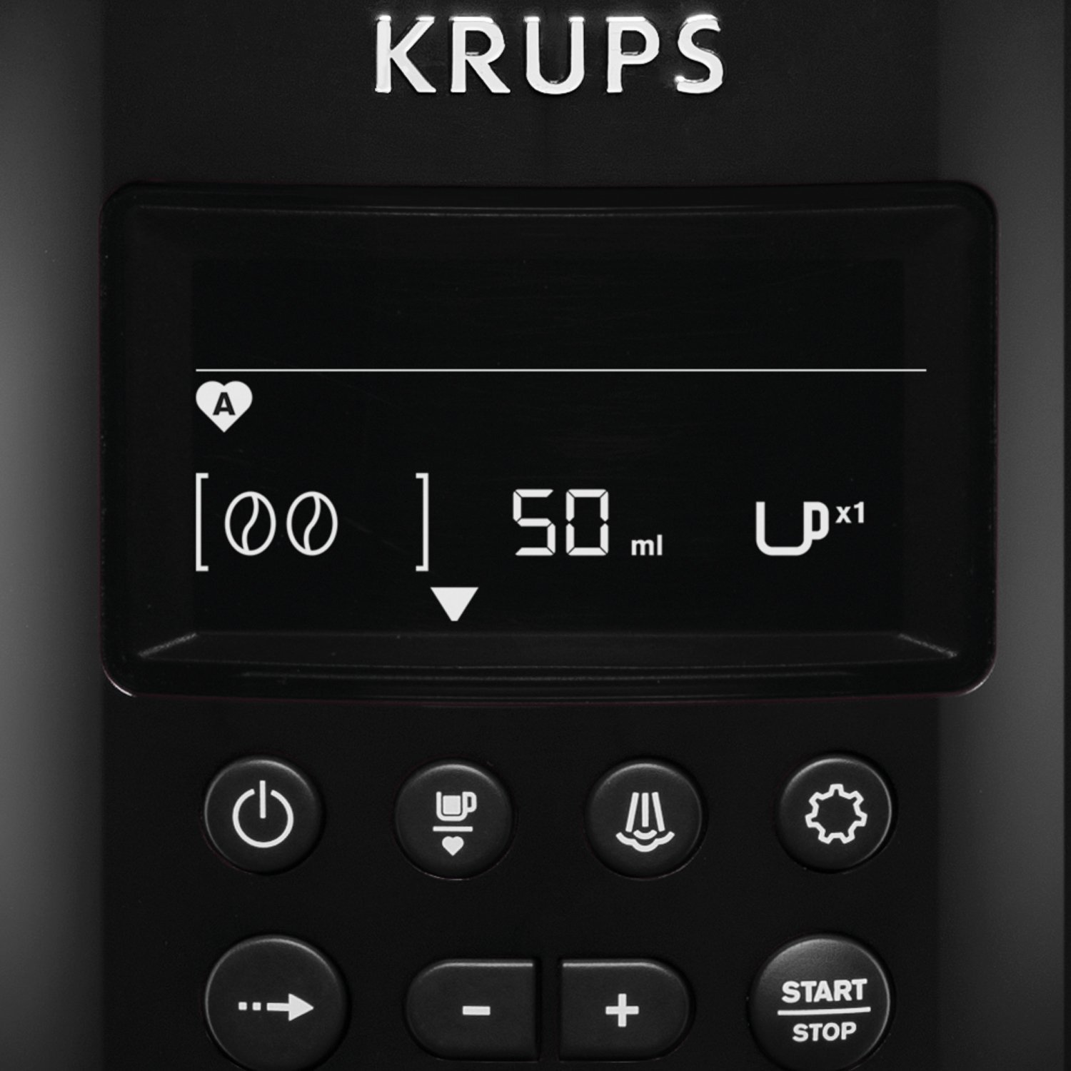 Krups EA8160 Kaffeevollautomat schwarz, mit Milchsystem – Bild 4