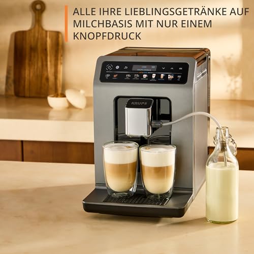 Krups Evidence EA898GF0 Hot Cold Kaffeevollautomat, 18 Getränkespezialitäten – Bild 4