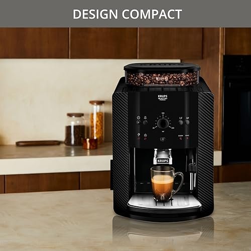Krups Automatic Espresso Machine YY8125FD Beans Kaffeemühle mit Handdruck – Bild 6