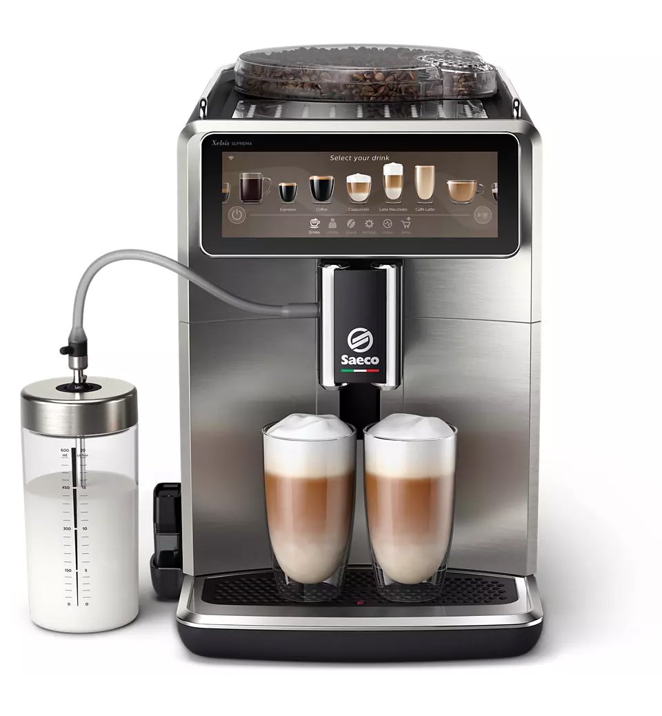 Saeco SM8885/00 Xelsis Suprema Kaffeevollautomat edelstahl – Bild 3