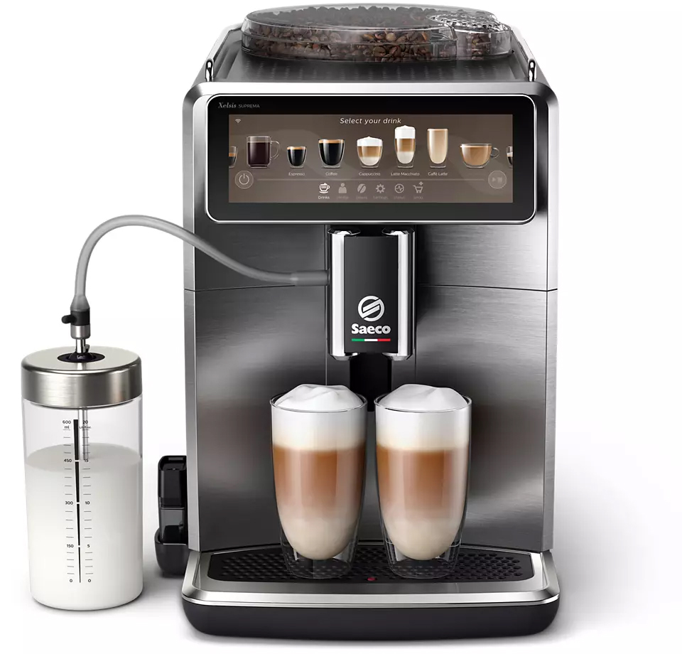 Saeco SM8889-00 Xelsis Suprema Kaffeevollautomat 22 Kaffeespezialitäten – Bild 4