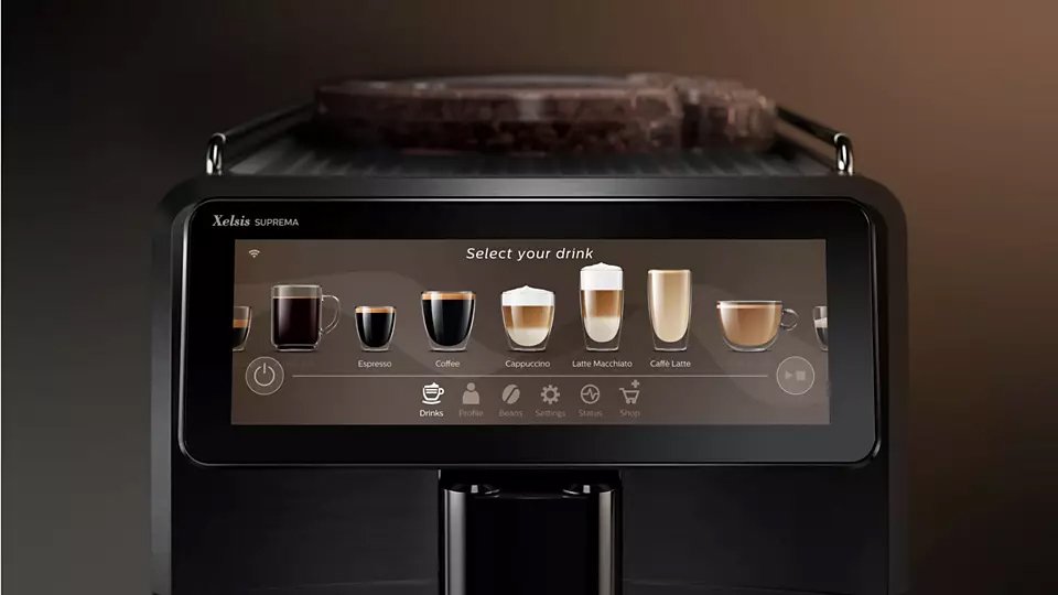 Saeco SM8885/00 Xelsis Suprema Kaffeevollautomat edelstahl – Bild 2
