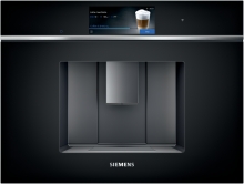 Siemens iQ700 CT718L1B0 Einbau Kaffeevollautomat 1500 W, TFT-Full-Touchdisplay, schwarz