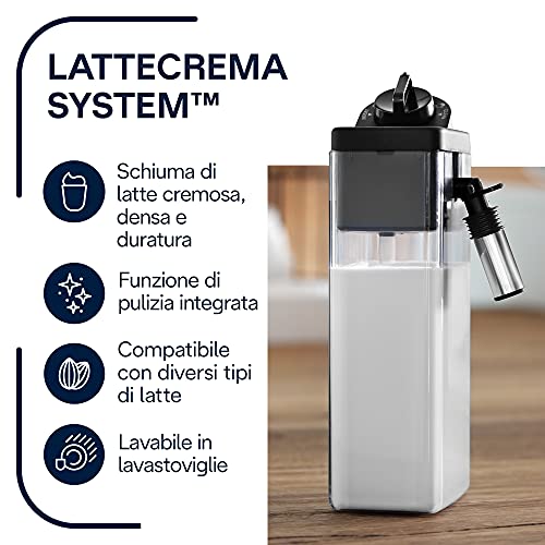 De'longhi ECAM 23.460.SB Kaffeevollautomat 15 bar Druck Automatik Cappuccino System – Bild 6