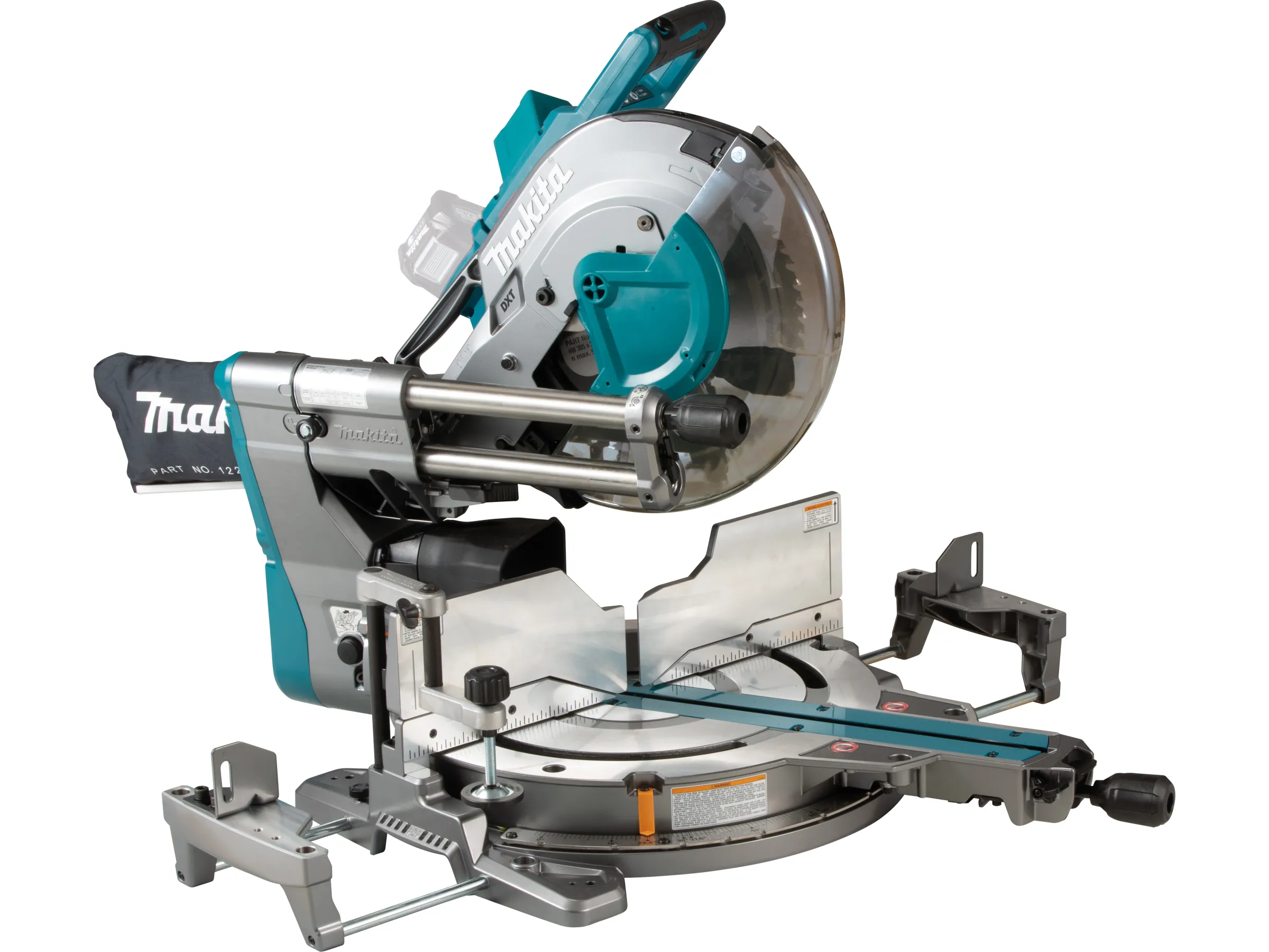 Makita Akku-Kapp-Gehrungssäge LS003GZ01 max. 40 V mit Funk-Adpater WUT01 Solo