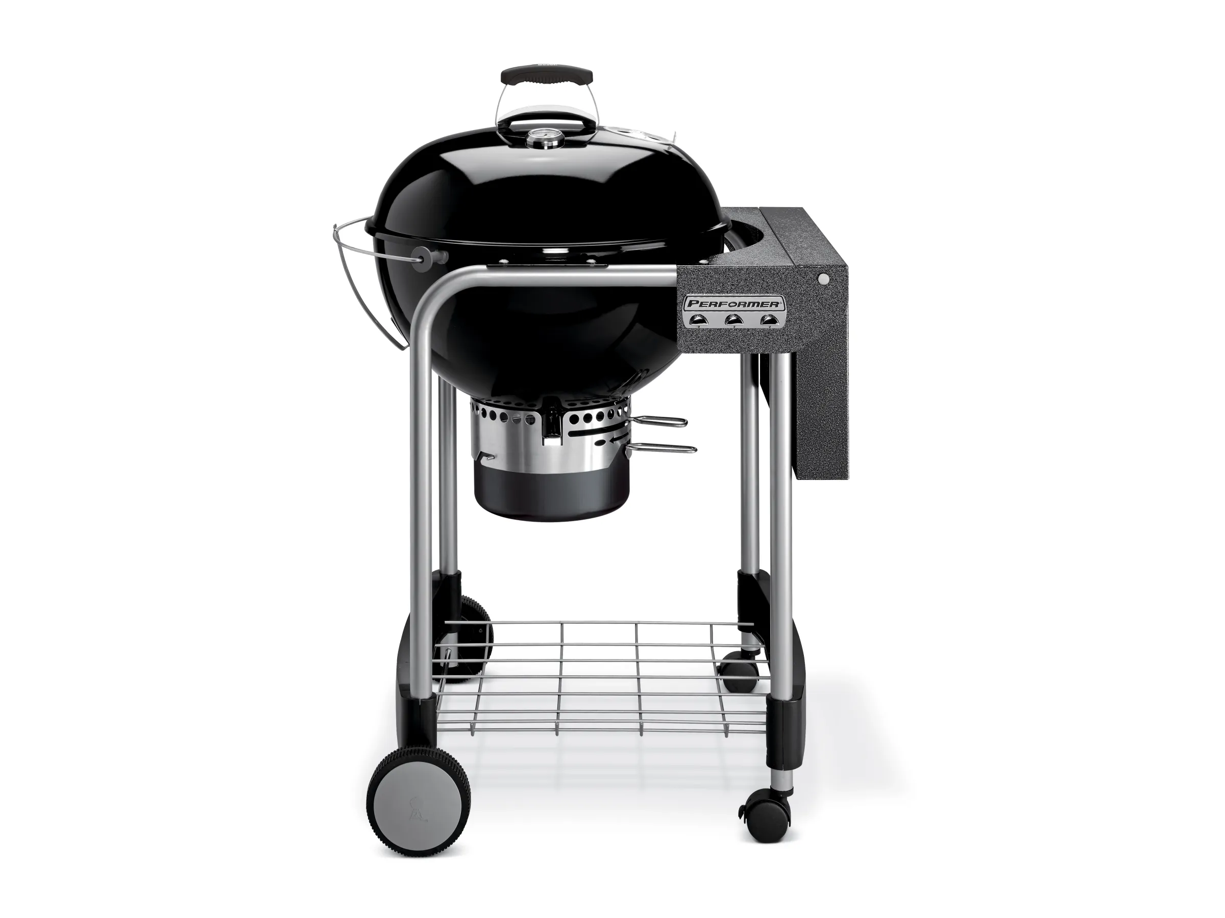 Weber Holzkohle Grillwagen Performer GBS Ø 57 cm mit extra Arbeitsfläche – Bild 3