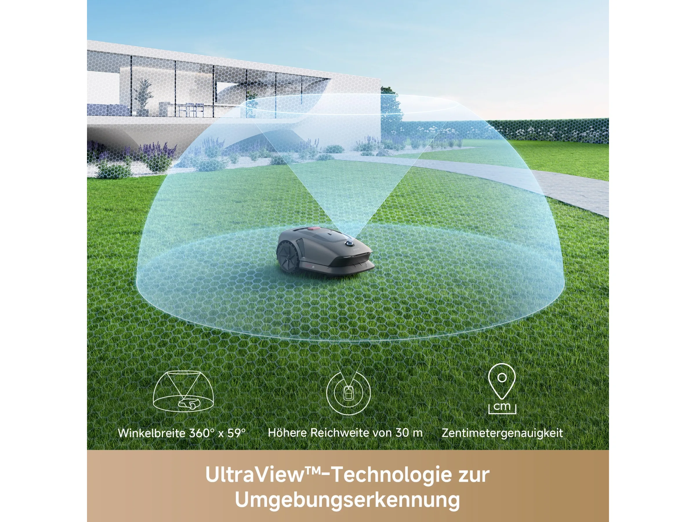 Dreame Mova Mähroboter 1.000 m² Drahtlos – Bild 4