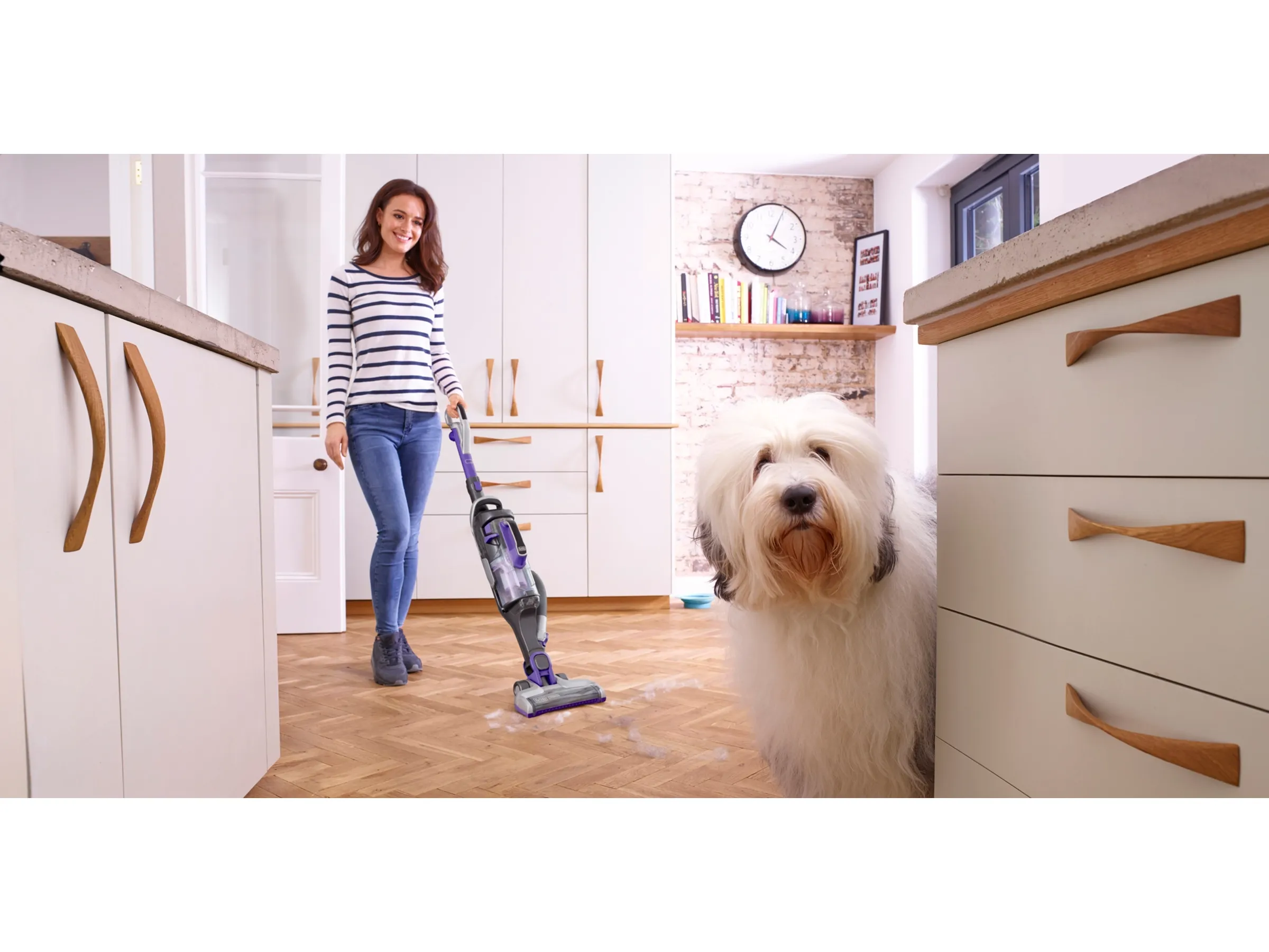 Black Decker 2 in 1 Akku Stielsauger Multipower Pet CUA625BHP – Bild 3