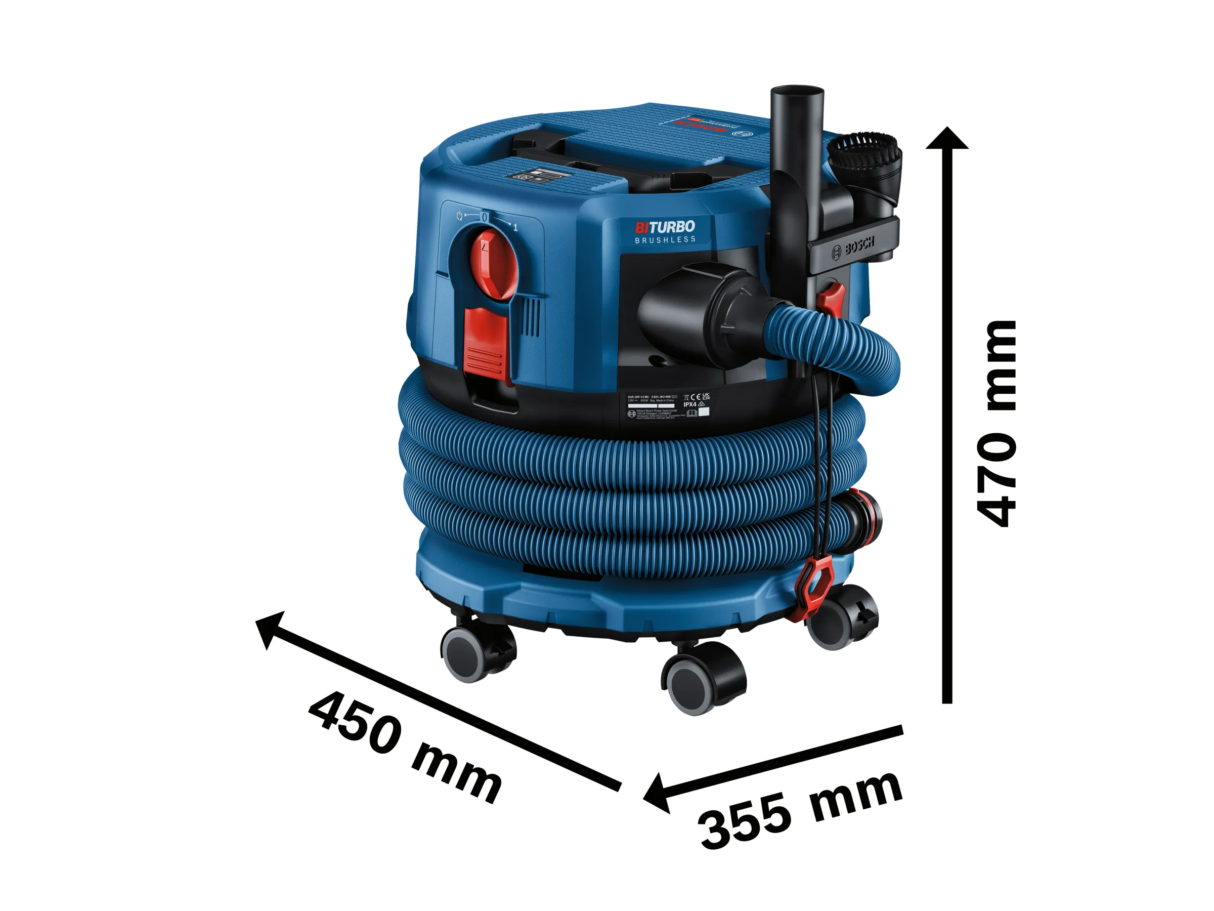 Bosch Professional Akku-Staubsauger GAS 18V-12 MC – Bild 2