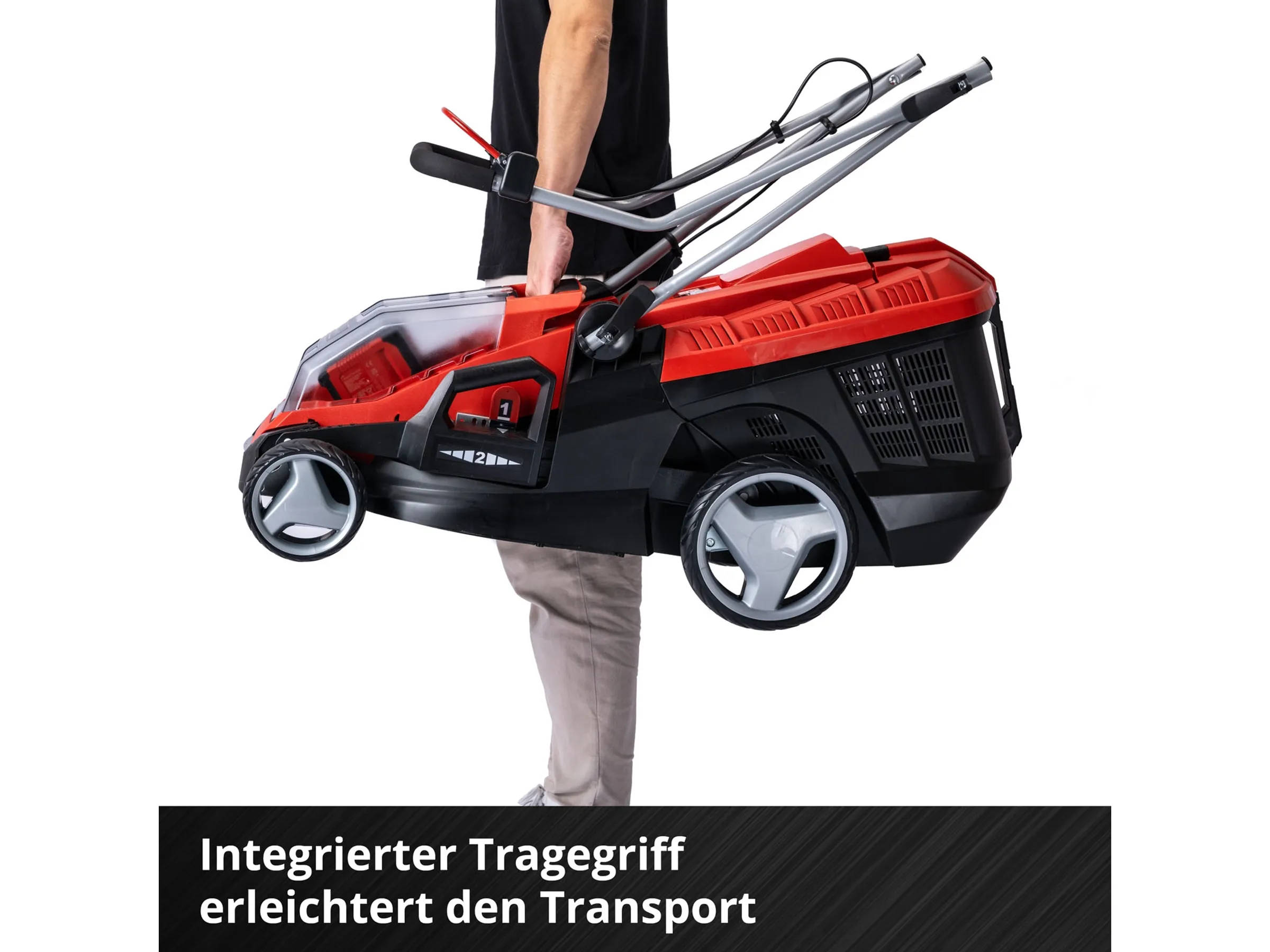 Einhell Power X-Change Akku-Rasenmäher GE-CM 36/36 Li inkl. 2x4,0 Ah Akkus – Bild 5