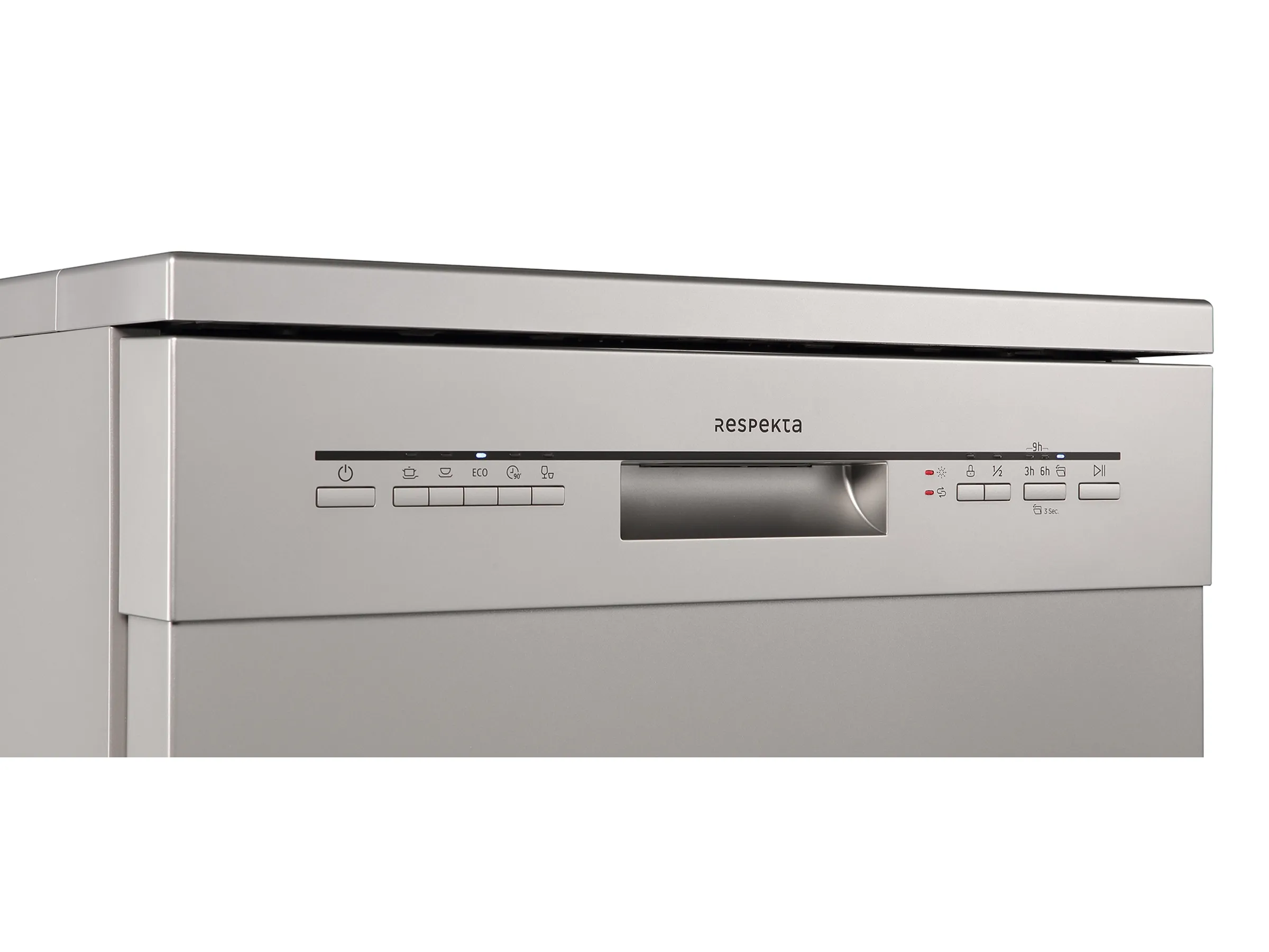 Respekta Unterbau-Geschirrspüler Bena 60 cm Silber – Bild 4