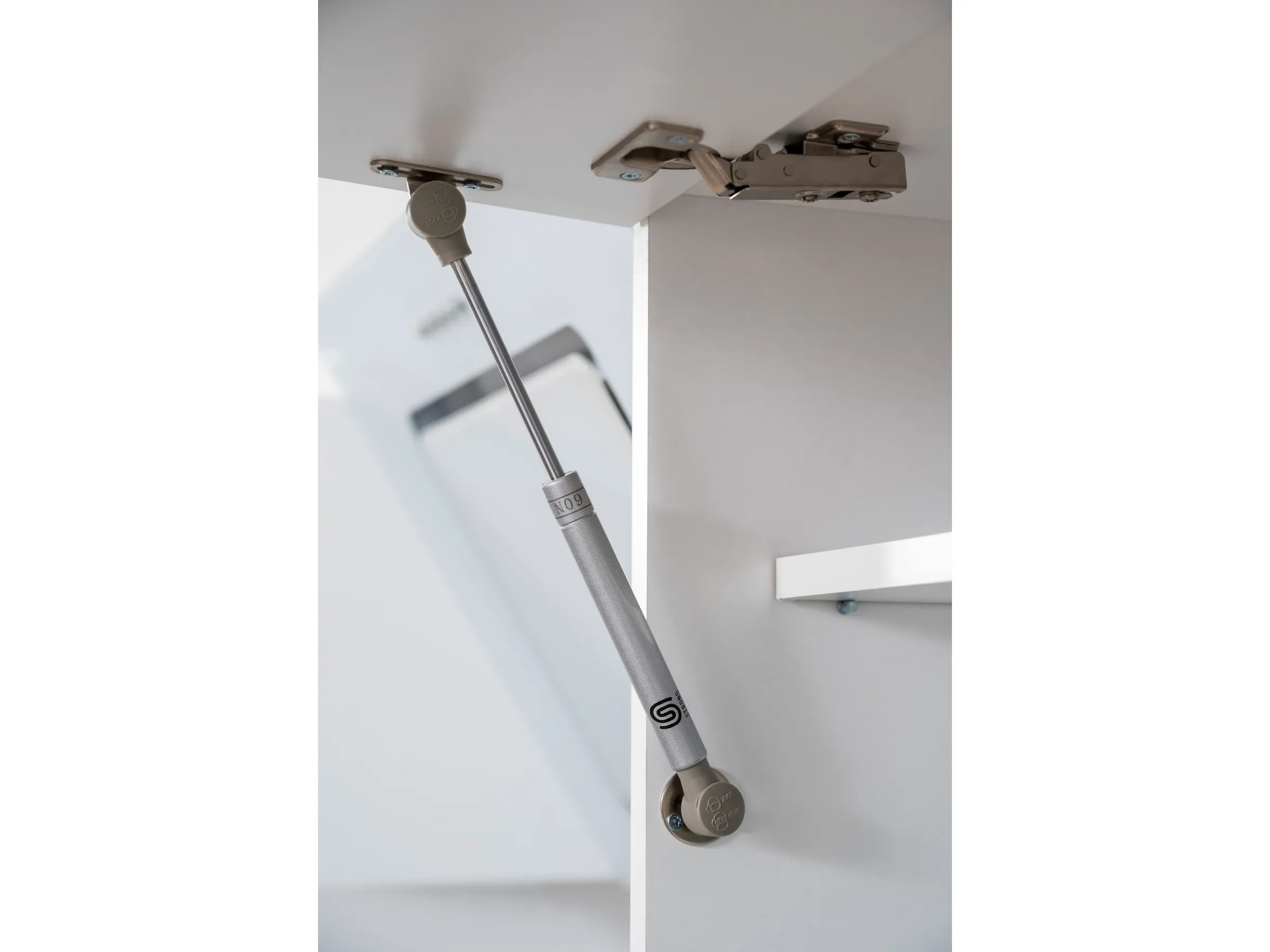 Respekta Premium Winkelküche RP290WWC 290 x 200 cm Weiß Hochglanz-Weiß – Bild 5
