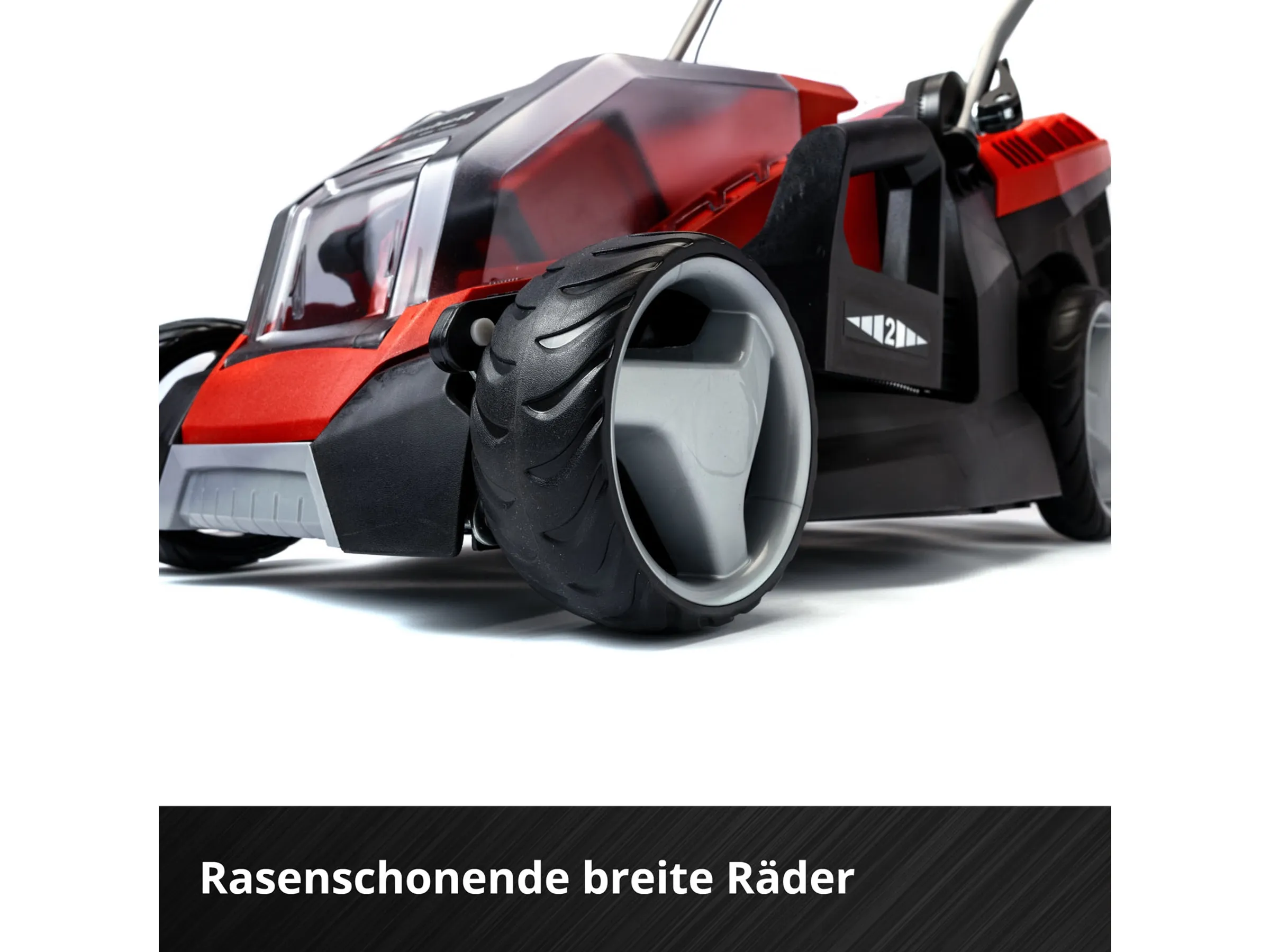 Einhell Power X-Change Akku-Rasenmäher GE-CM 36/36 Li inkl. 2x4,0 Ah Akkus – Bild 2