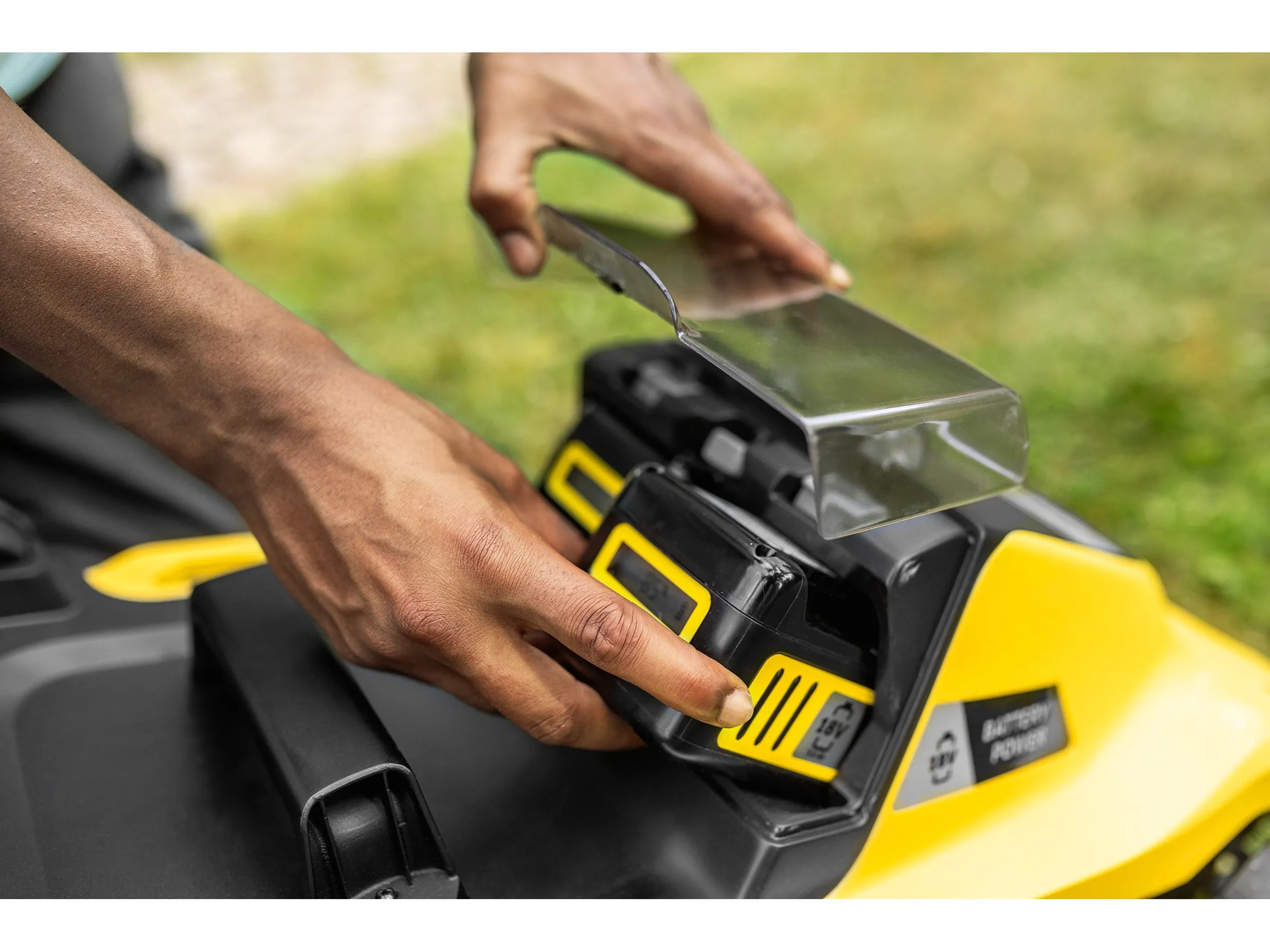 Kärcher Akku-Rasenmäher LMO 5 18 Dual Battery Set mit Ladegerät 18 V – Bild 3