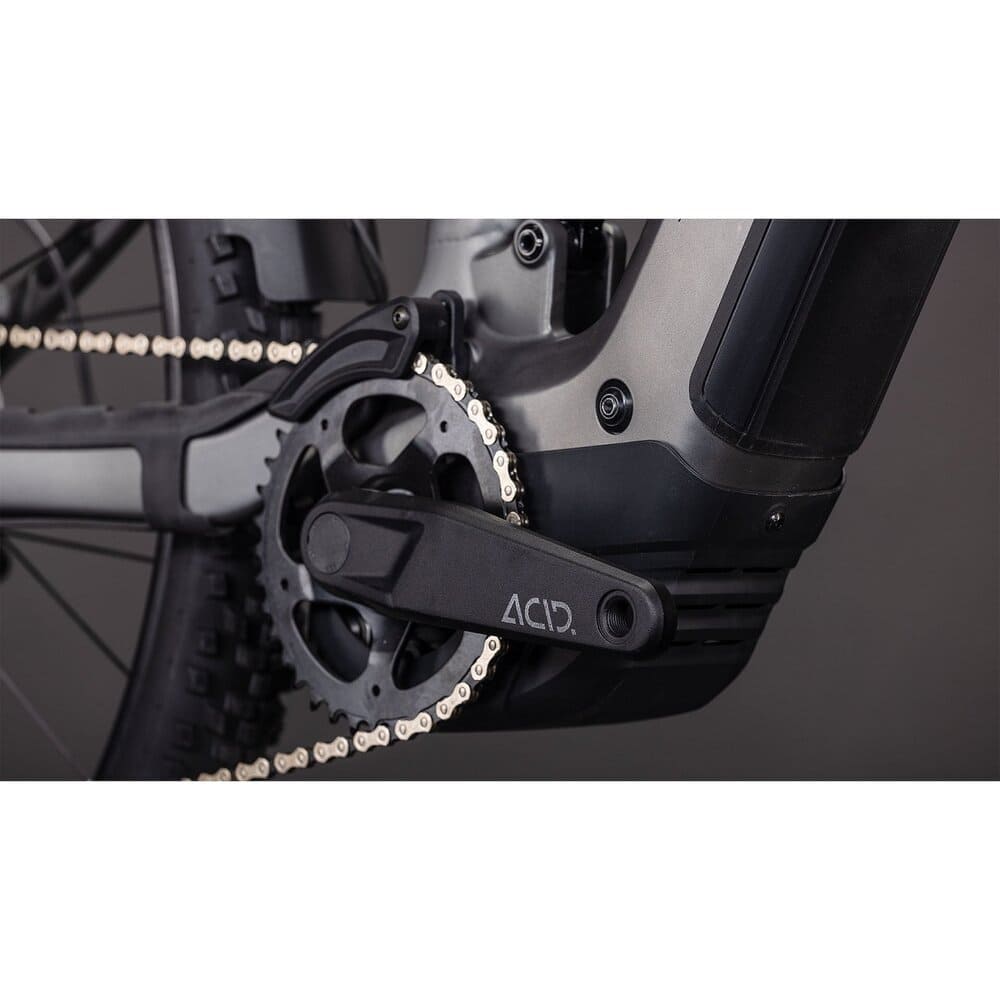 CUBE STEREO HYBRID ONE22 Race 800 FE E-Mountainbike 2026 29" slabgrey / chrome – Bild 6