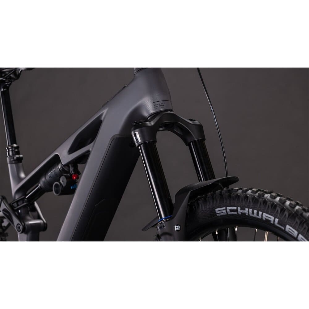 CUBE STEREO HYBRID ONE77 HPC Race 800 Carbon E-Mountainbike 2026 M XL irongrey / black – Bild 6