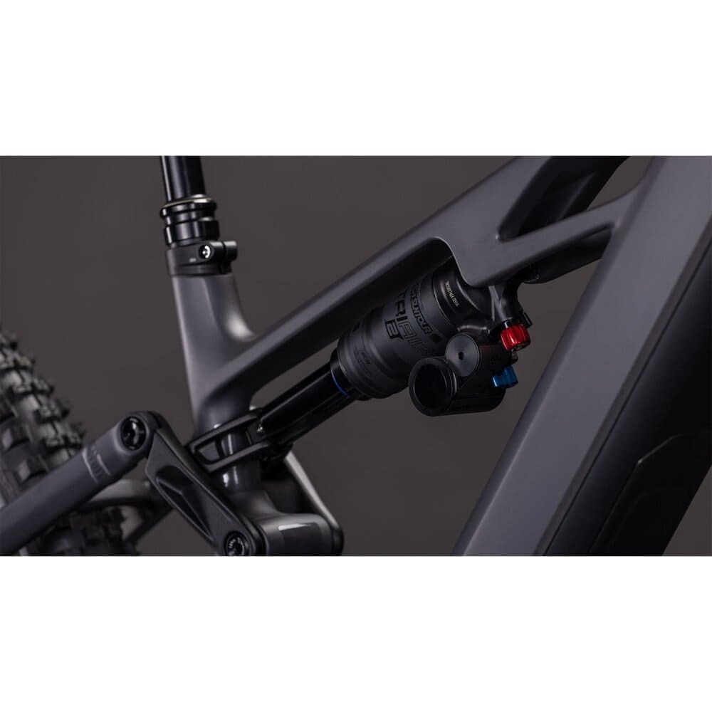 CUBE STEREO HYBRID ONE77 HPC Race 800 Carbon E-Mountainbike 2026 M XL irongrey / black – Bild 7