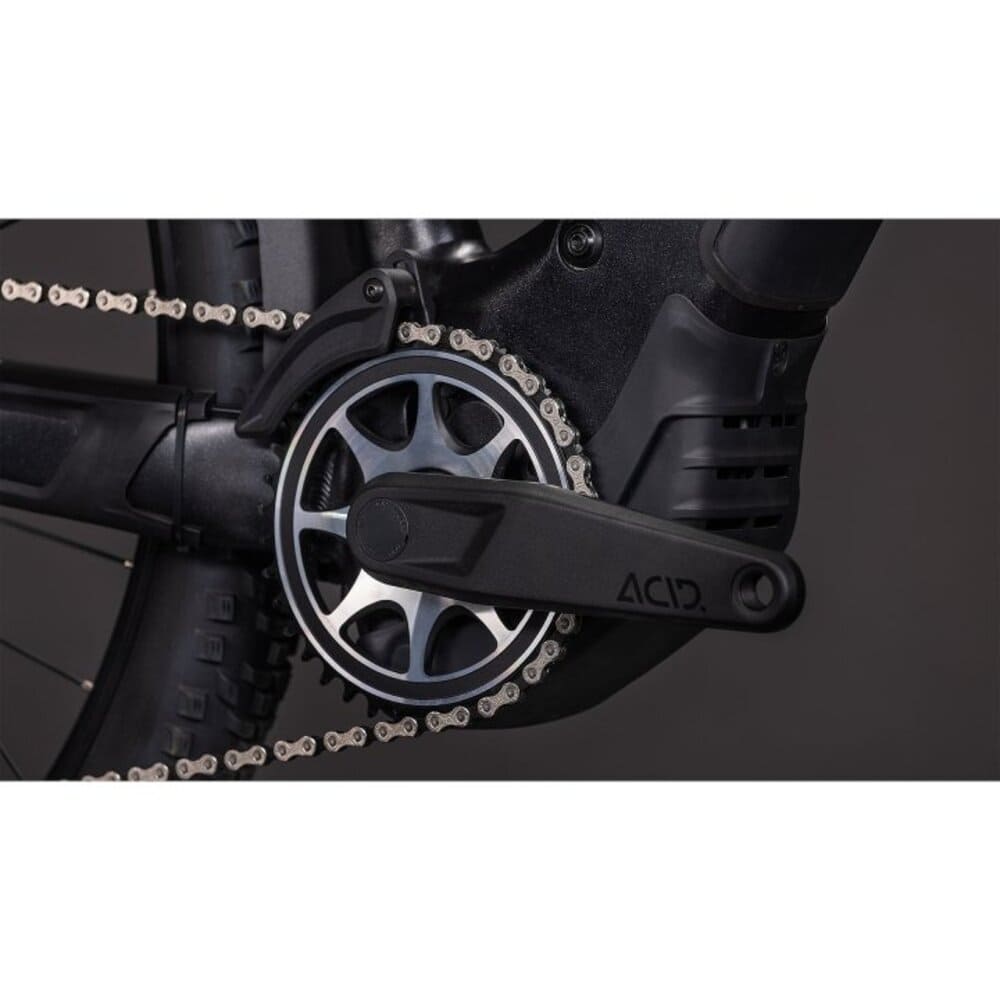 CUBE REACTION HYBRID SLX 800 FE E-Mountainbike 2026 27.5“/29“ silverdust / chrome – Bild 6